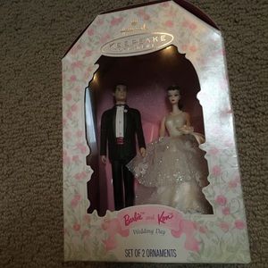 1997 Hallmark Barbie & Ken Wedding Day ornament